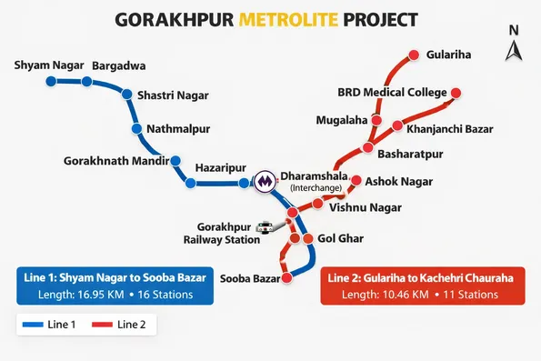 Gorakhpur Metro App Overview