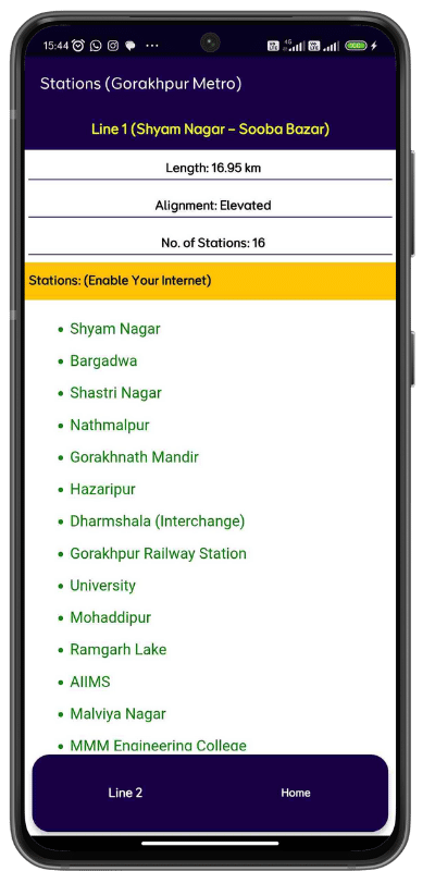 App Screenshot 4: Station Details